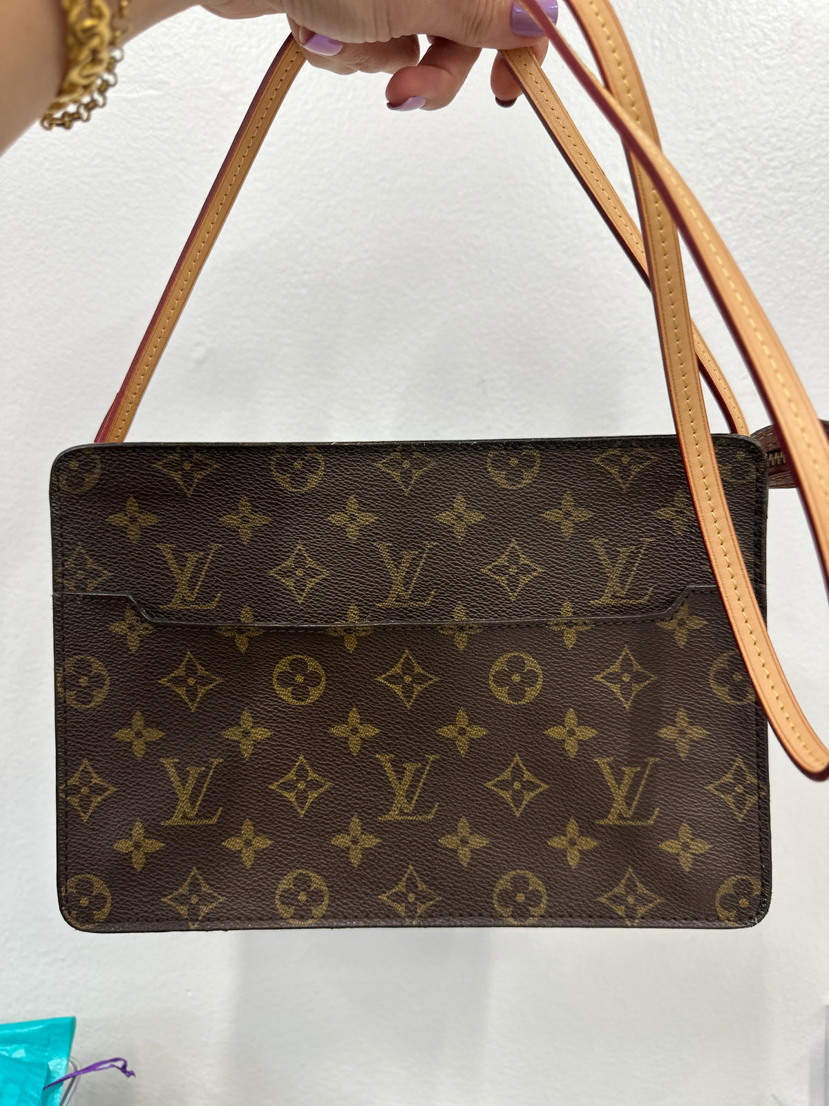 RESERVED Tia - Pochette Homme with added Strap Bag Envy