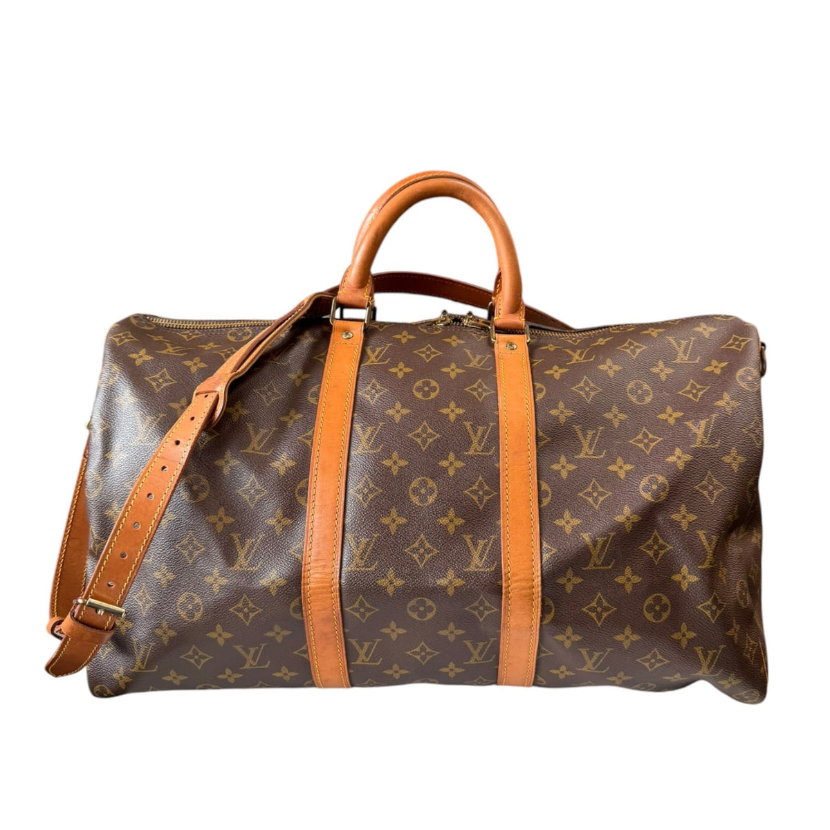 LOUIS VUITTON Monogram Bandouliere Keepall 50 Louis Vuitton