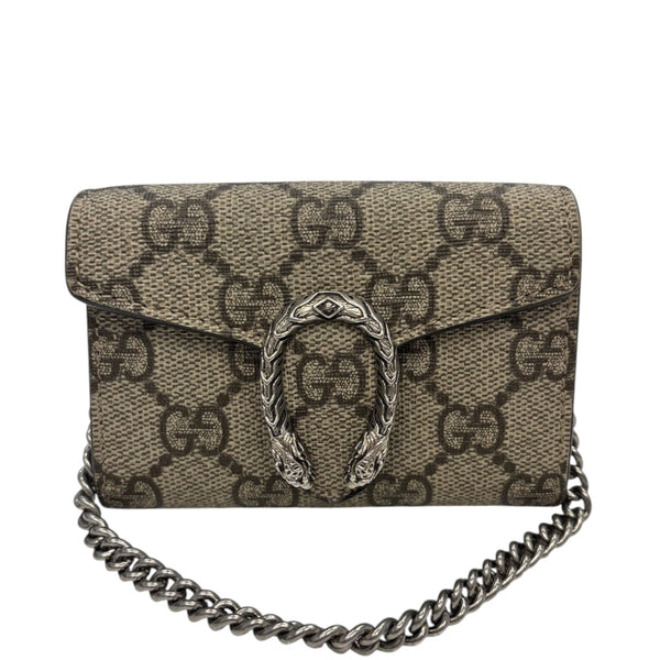 GUCCI GG Supreme Dionysus Mini Chain Wallet Gucci
