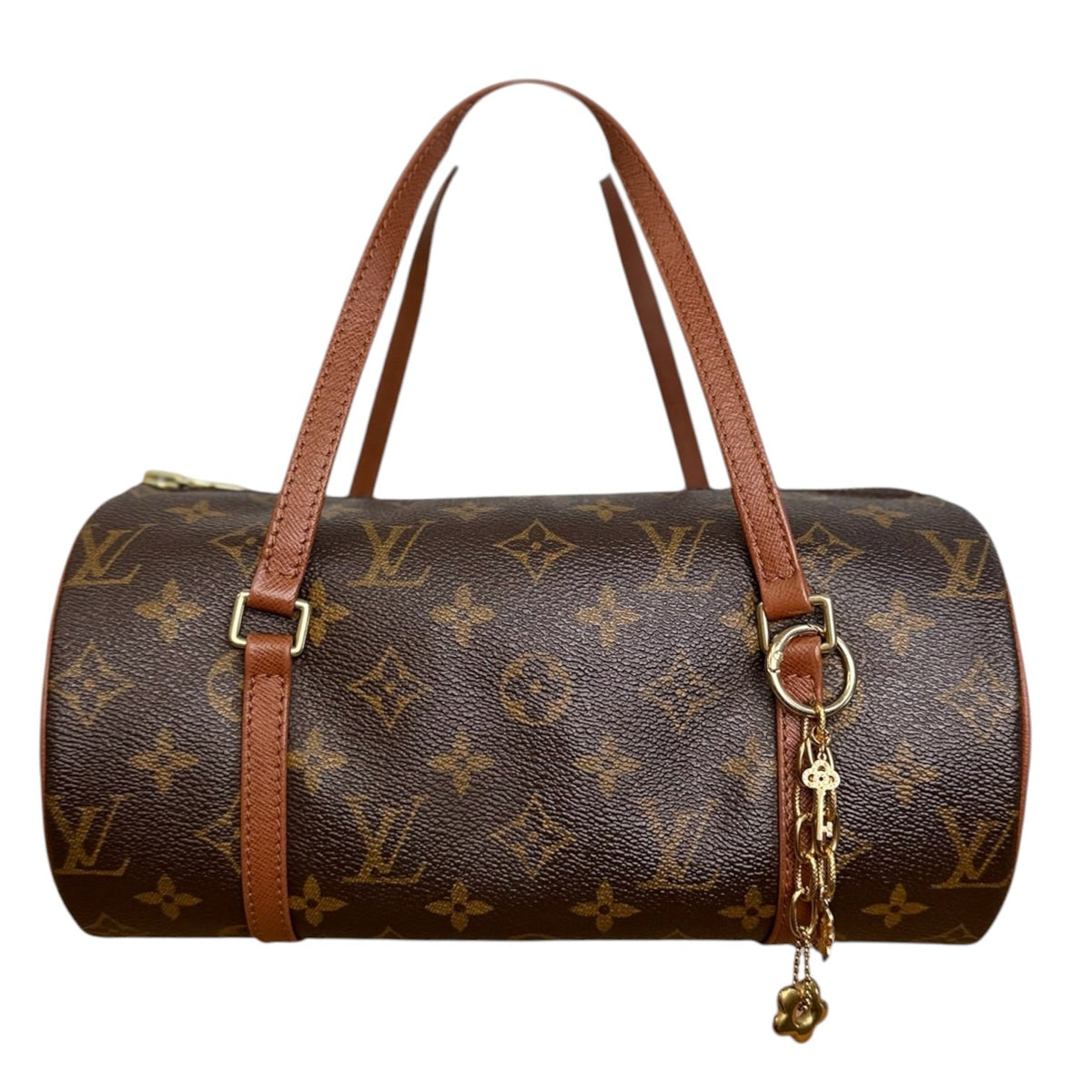 LOUIS VUITTON Monogram Coated Canvas Papillon 25 Louis Vuitton