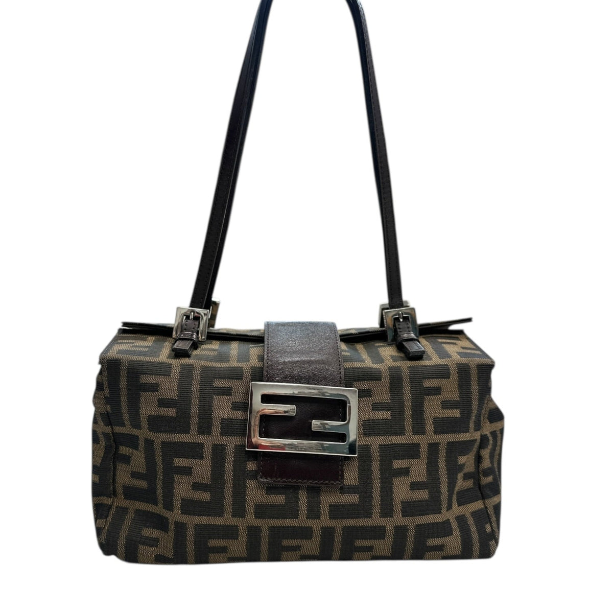 FENDI Zucca Canvas Bento Bag Fendi