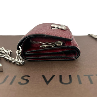 LOUIS VUITTON Epi Leather Twist Compact Wallet Louis Vuitton