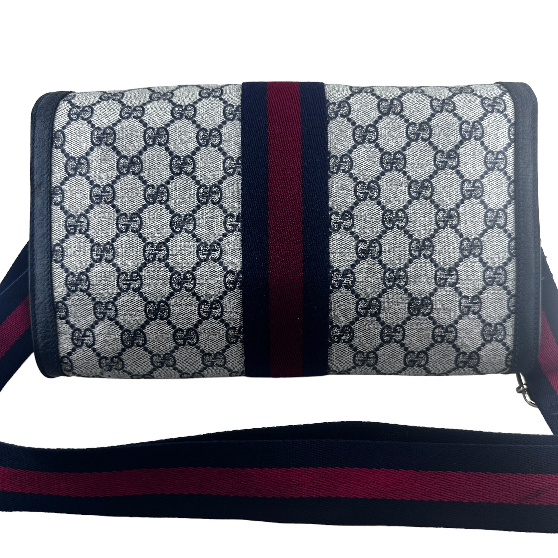 GUCCI Large Ophidia Clutch with Strap Gucci