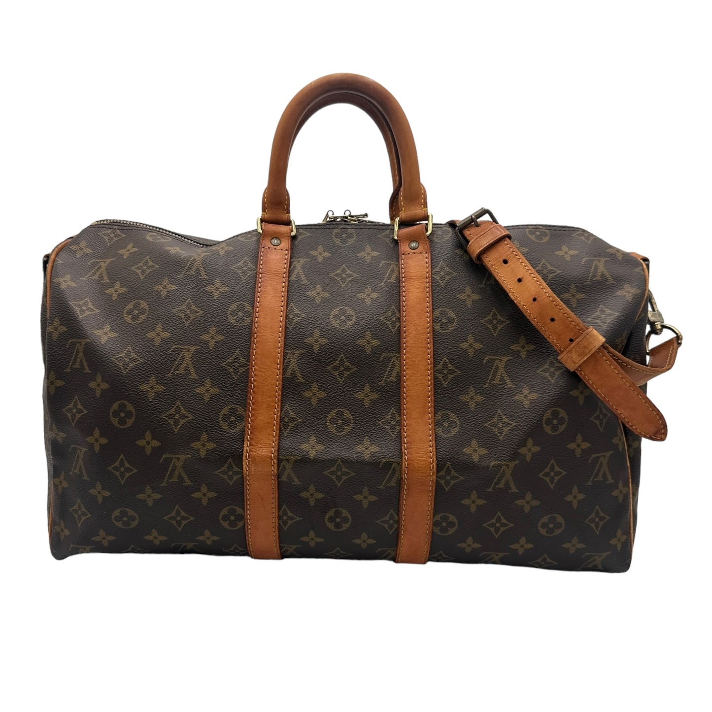 LOUIS VUITTON Monogram Bandouliere Keepall 45 Louis Vuitton