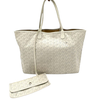 GOYARD Coated Canvas Saint Louis Tote PM with Pouch