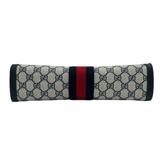 GUCCI Large GG Supreme Ophidia Clutch with Strap & Chain Gucci