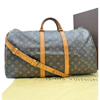 LOUIS VUITTON Monogram Bandouliere Keepall 50 Louis Vuitton