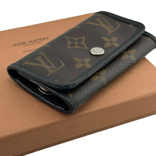 LOUIS VUITTON Macassar Monogram 6 Key Holder & Card Case Louis Vuitton