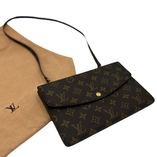 LOUIS VUITTON Monogram Double Rabat Bag Louis Vuitton