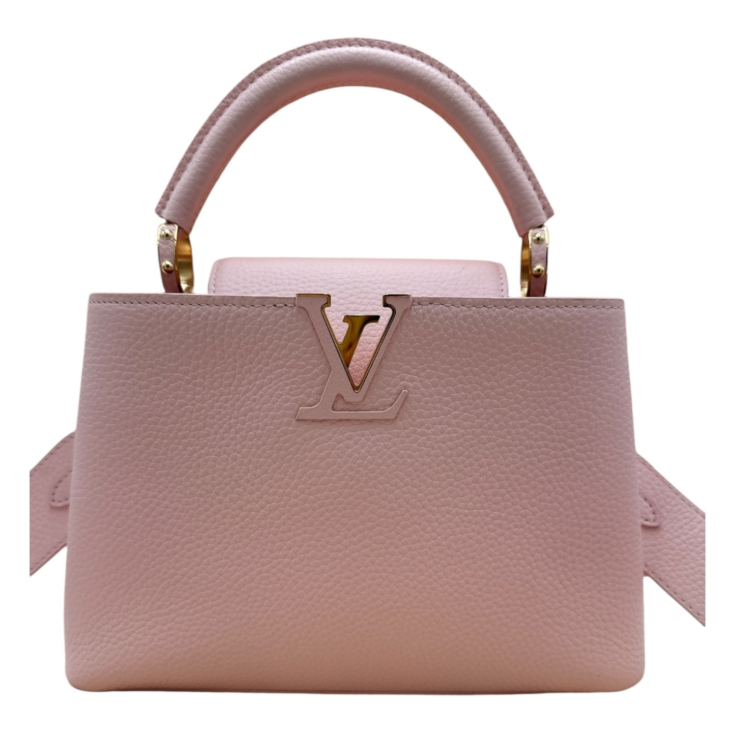 NWT LOUIS VUITTON Capucine BB with Strap Louis Vuitton