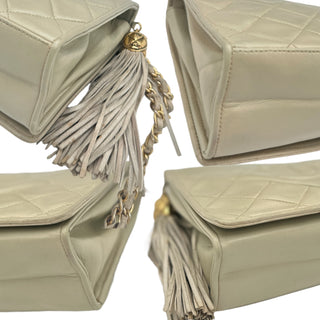 CHANEL Lambskin CC in Diamonds Tassel Bag Chanel