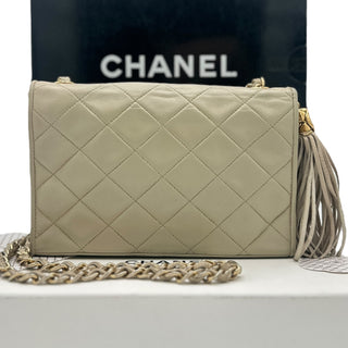 CHANEL Lambskin CC in Diamonds Tassel Bag Chanel