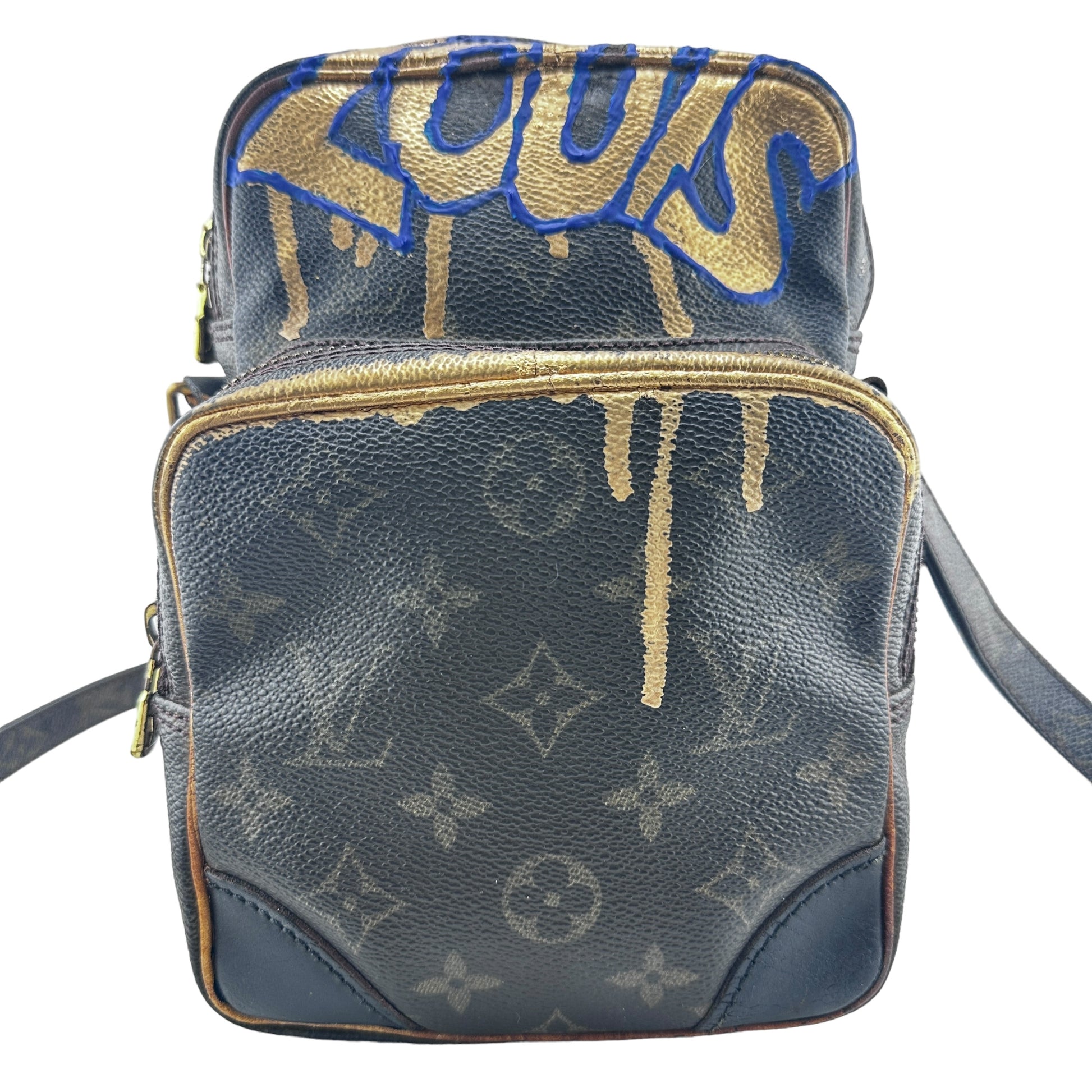 Custom LOUIS VUITTON Amazon Crossbody Bag Louis Vuitton