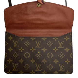 LOUIS VUITTON Monogram Double Rabat Bag Louis Vuitton