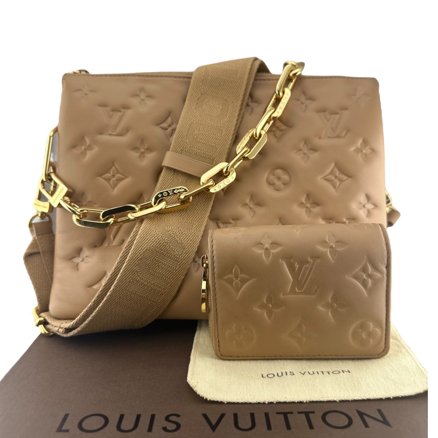 LOUIS VUITTON Coussin Compact Zip Wallet Louis Vuitton