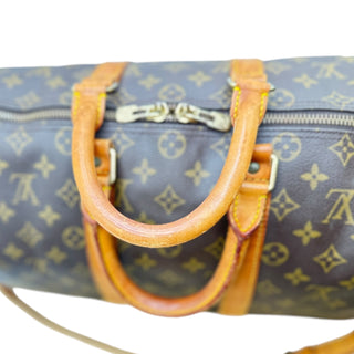 LOUIS VUITTON Monogram Bandouliere Keepall 45 Louis Vuitton