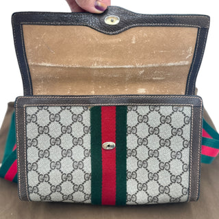 GUCCI Medium Ophidia Clutch with Strap Gucci