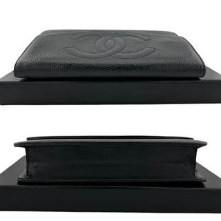 CHANEL Caviar Leather Timeless Clutch Chanel