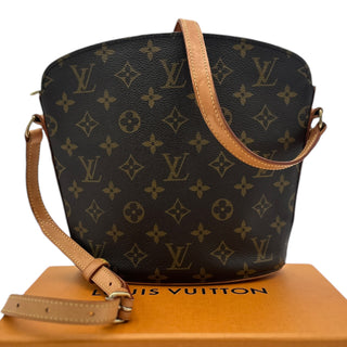 LOUIS VUITTON Monogram Druout Crossbody Bag Louis Vuitton