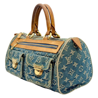 LOUIS VUITTON Monogram Denim Neo Speedy Bag Louis Vuitton