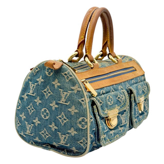LOUIS VUITTON Monogram Denim Neo Speedy Bag Louis Vuitton