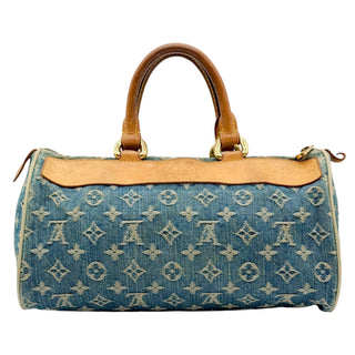 LOUIS VUITTON Monogram Denim Neo Speedy Bag Louis Vuitton