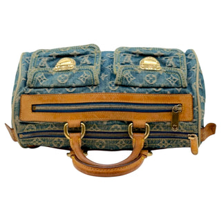 LOUIS VUITTON Monogram Denim Neo Speedy Bag Louis Vuitton