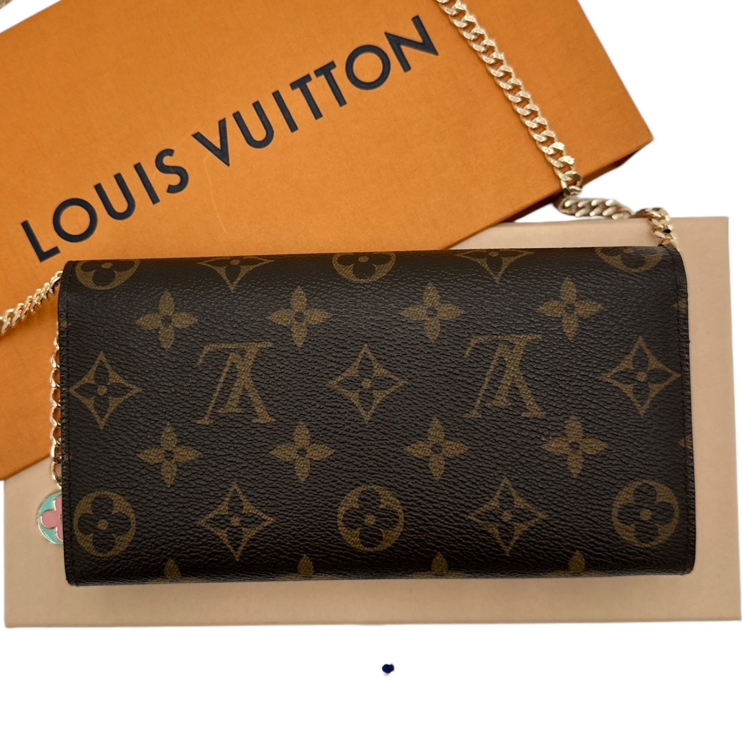 LOUIS VUITTON Monogram Sarah Wallet Louis Vuitton