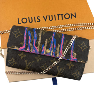 LOUIS VUITTON Monogram Sarah Wallet - CUSTOM Louis Vuitton