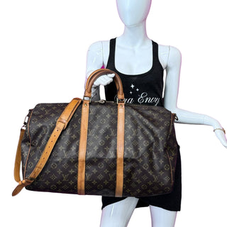 LOUIS VUITTON Monogram Bandouliere Keepall 45 Louis Vuitton