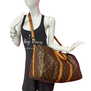 LOUIS VUITTON Monogram Bandouliere Keepall 45 Louis Vuitton