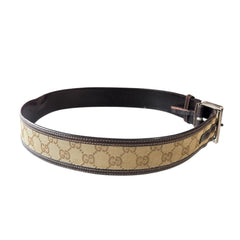 GUCCI Brown GG Supreme Canvas Belt 85/34 Gucci