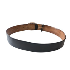 CHANEL Black Leather Belt 90/36 Chanel