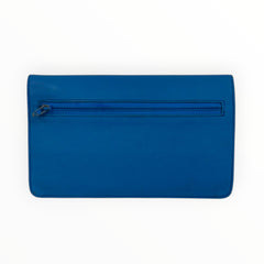 CHANEL Turquoise Caviar Timeless Clutch Chanel