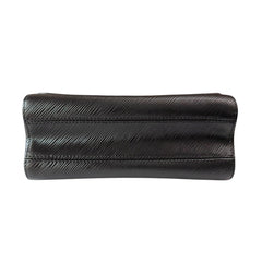 LOUIS VUITTON Black Epi Twist Lock MM Bag Louis Vuitton