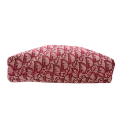 CHRISTIAN DIOR Red Trotter Canvas Shoulder Pochette Dior