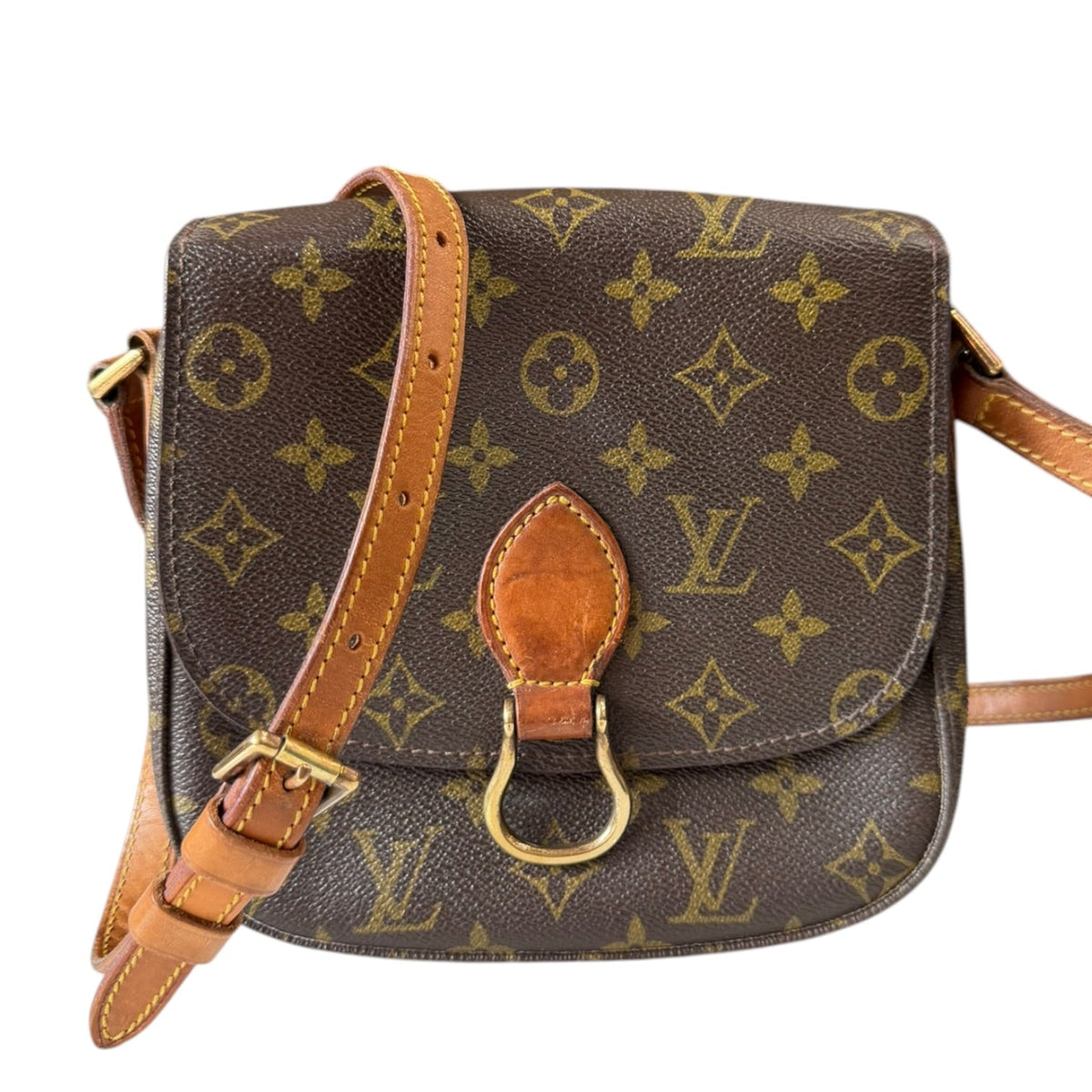 LOUIS VUITTON Monogram Saint Cloud PM Crossbody Bag Louis Vuitton
