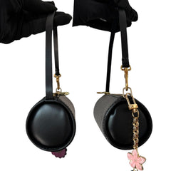 LOUIS VUITTON Black Epi Mini Papillon Louis Vuitton