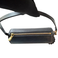 LOUIS VUITTON Black Epi Mini Papillon Louis Vuitton