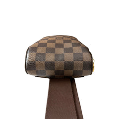 LOUIS VUITTON Damier Ebene Coated Canvas Geronimos Bag Louis Vuitton