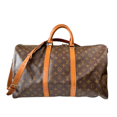 LOUIS VUITTON Monogram Bandouliere Keepall 50 Louis Vuitton