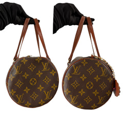 LOUIS VUITTON Monogram Coated Canvas Papillon 30 Louis Vuitton