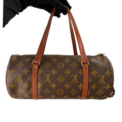 LOUIS VUITTON Monogram Coated Canvas Papillon 30 Louis Vuitton