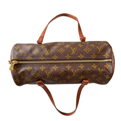 LOUIS VUITTON Monogram Coated Canvas Papillon 30 Louis Vuitton