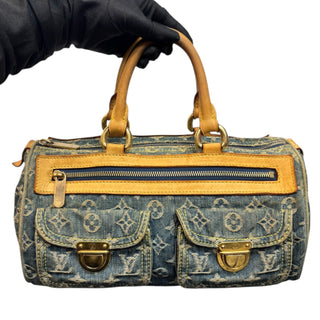 LOUIS VUITTON Monogram Denim Neo Speedy Bag Louis Vuitton