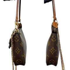 LOUIS VUITTON Monogram Coated Canvas Pochette Accessoires Louis Vuitton