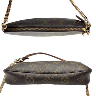 LOUIS VUITTON Monogram Coated Canvas Pochette Accessoires Louis Vuitton