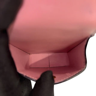 LOUIS VUITTON Black Vernis Cigarette Case With Strap Louis Vuitton