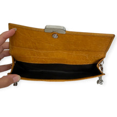 GUCCI GG Canvas Interlocking Wallet with Chain Gucci