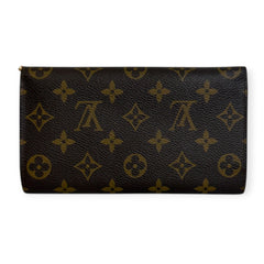 LOUIS VUITTON Monogram International Wallet with Chain Louis Vuitton